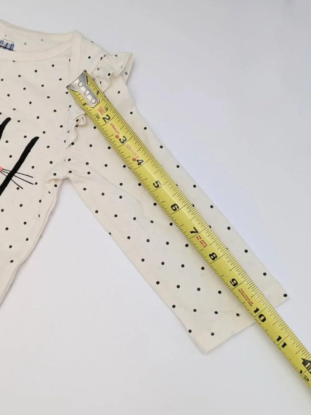 GAP Baby (12-18 Months) Cream/Black Polka Dot 